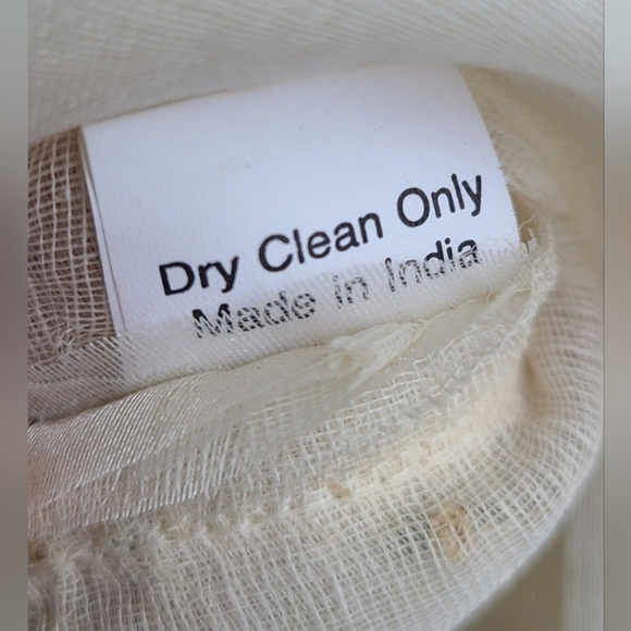 Cream and gold beaded stockings, set of 2 - Picture 8 of 8